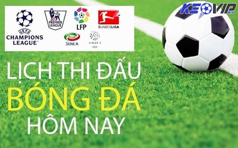 Lịch thi đấu bóng đá là thông tin quan trọng cho mọi cược thủ